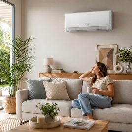 Aire acondicionado split mural 1×1 Heatsun Everest EV25-DE